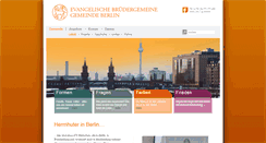 Desktop Screenshot of herrnhuter-in-berlin.de